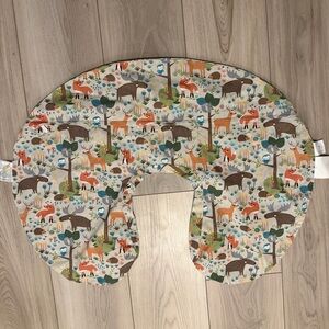 Boppy Multicolor Animal Print Bib